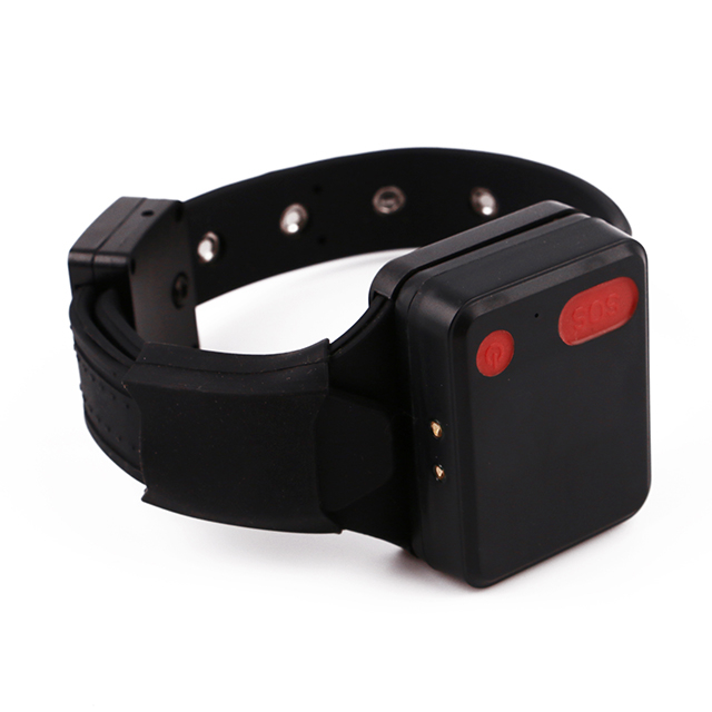 Pulsera de tobillo criminal Rastreador de GPS Prisionero Monitorear remotamente